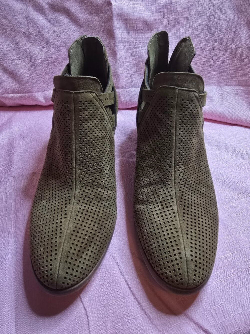 Vince Camuto ankle boots.